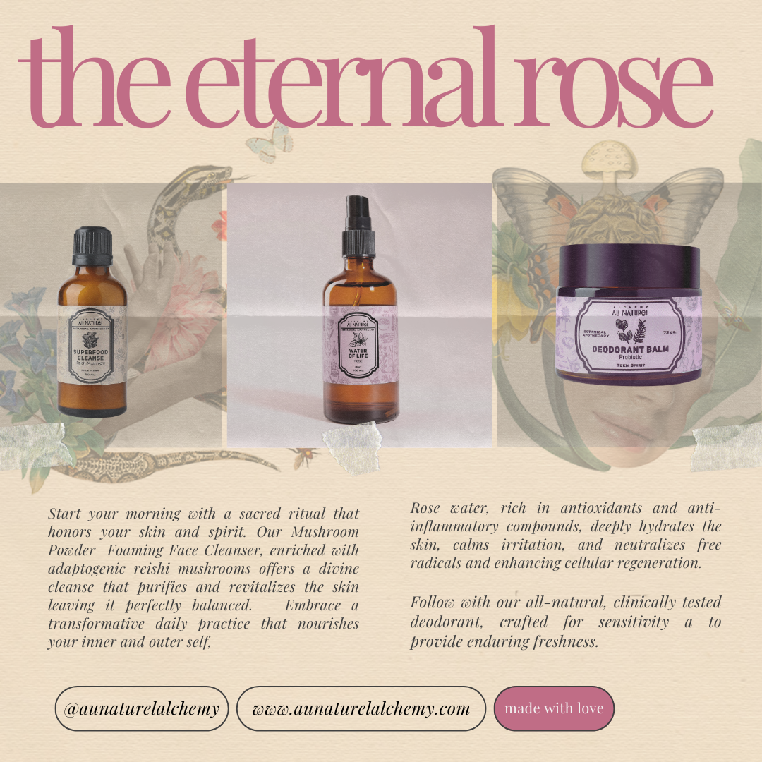 Eternal Rose Ritual Gift Box inside the box card