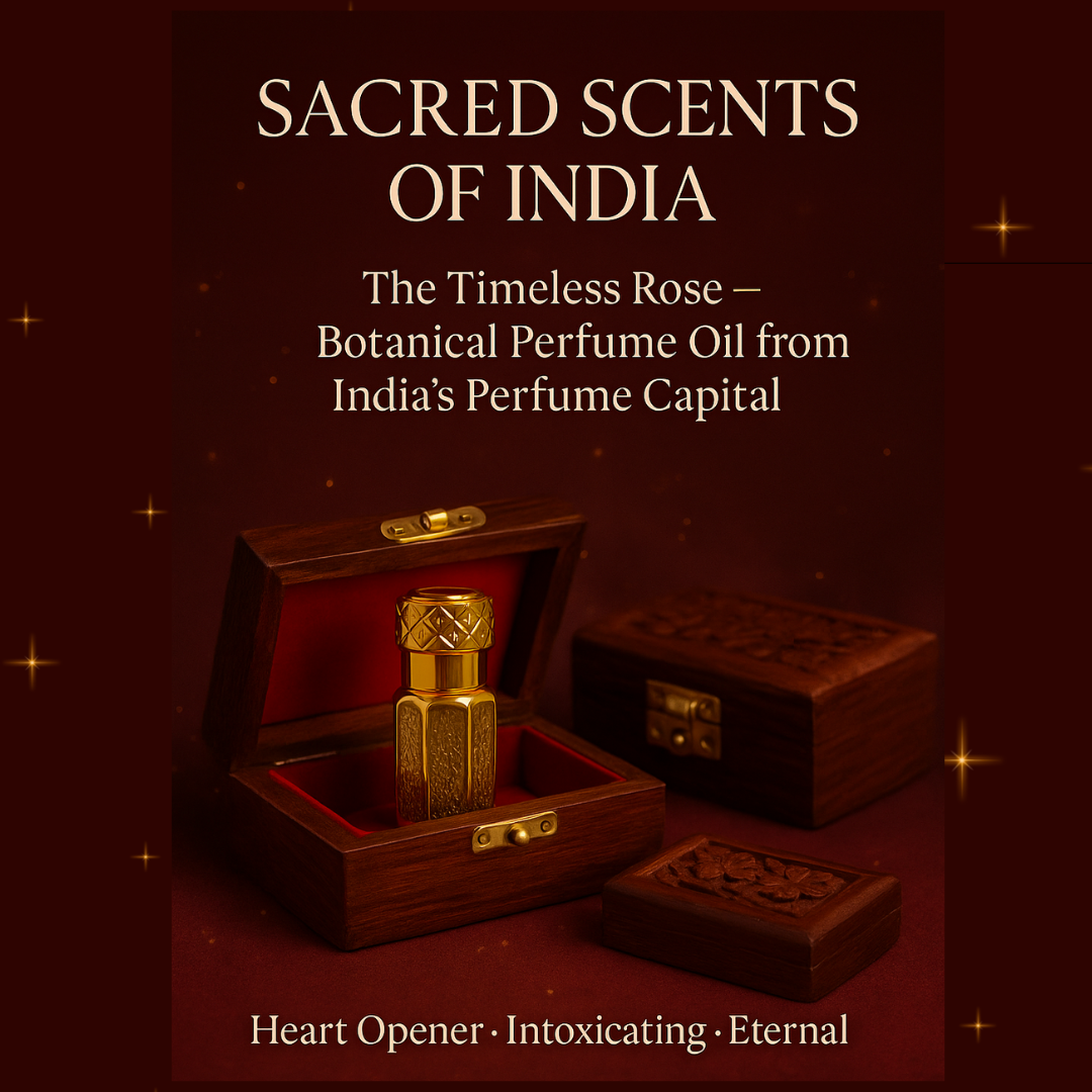 🌹 Limited Edition Precious Attars in handcrafted boxes
