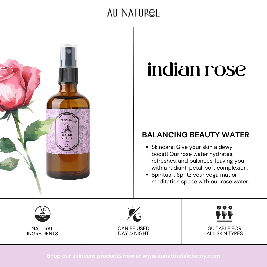 Rose Water instructions and information