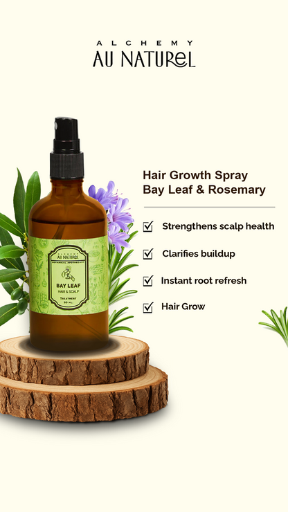Bay Leaf + Rosemary Root Revival Spray