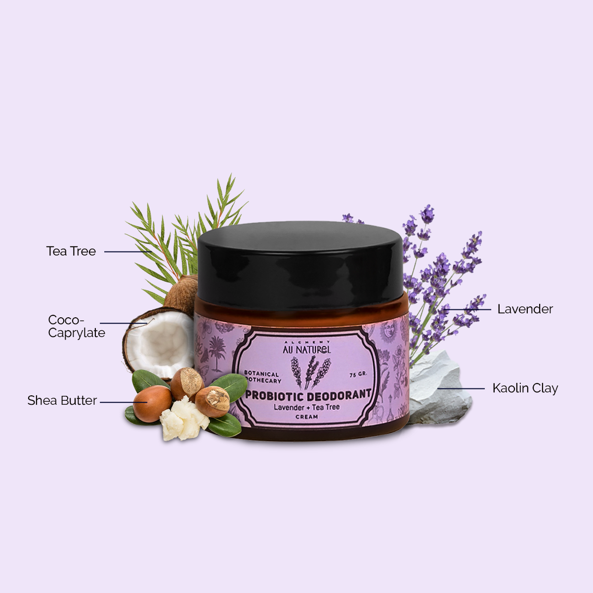 Probiotic + Magnesium Deodorant That Stops Odor at the Source