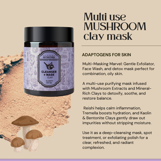 Clay Mousse Cleanser + Mask